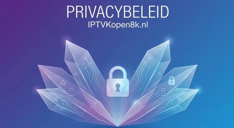 Privacybeleid – IPTV Kopen 8K - Premium IPTV Nederland